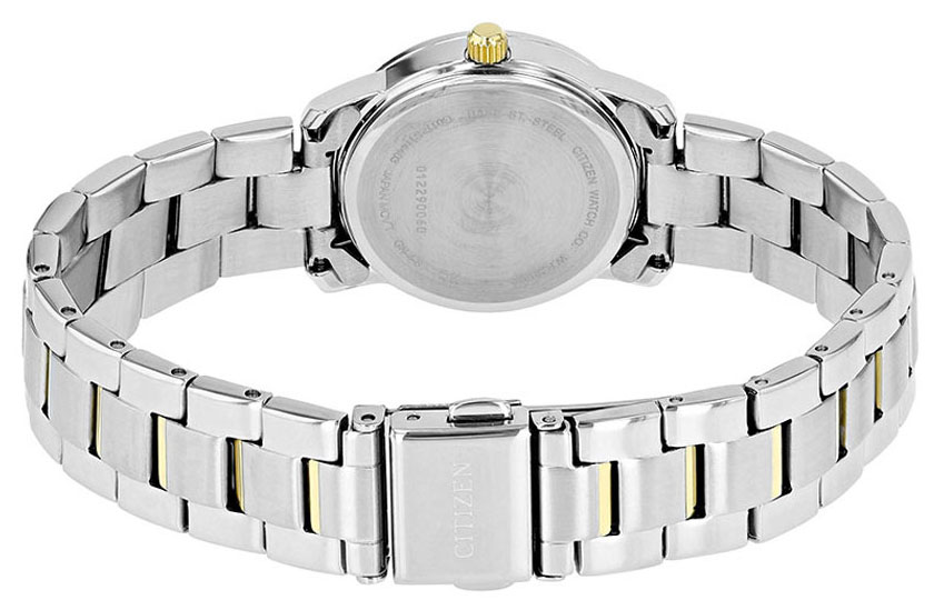 Đồng Hồ Nữ Citizen Đính Đá Swarovski Dây Thép Không Gỉ EU6038-89A - Mặt Trắng