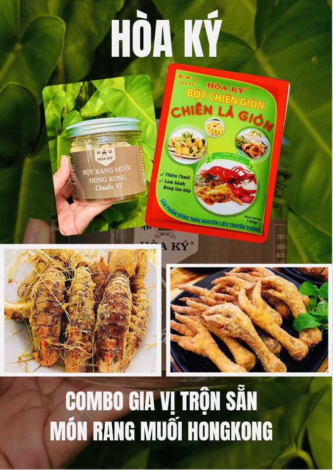 Bột rang muối HongKong 500gr Hoà Ký