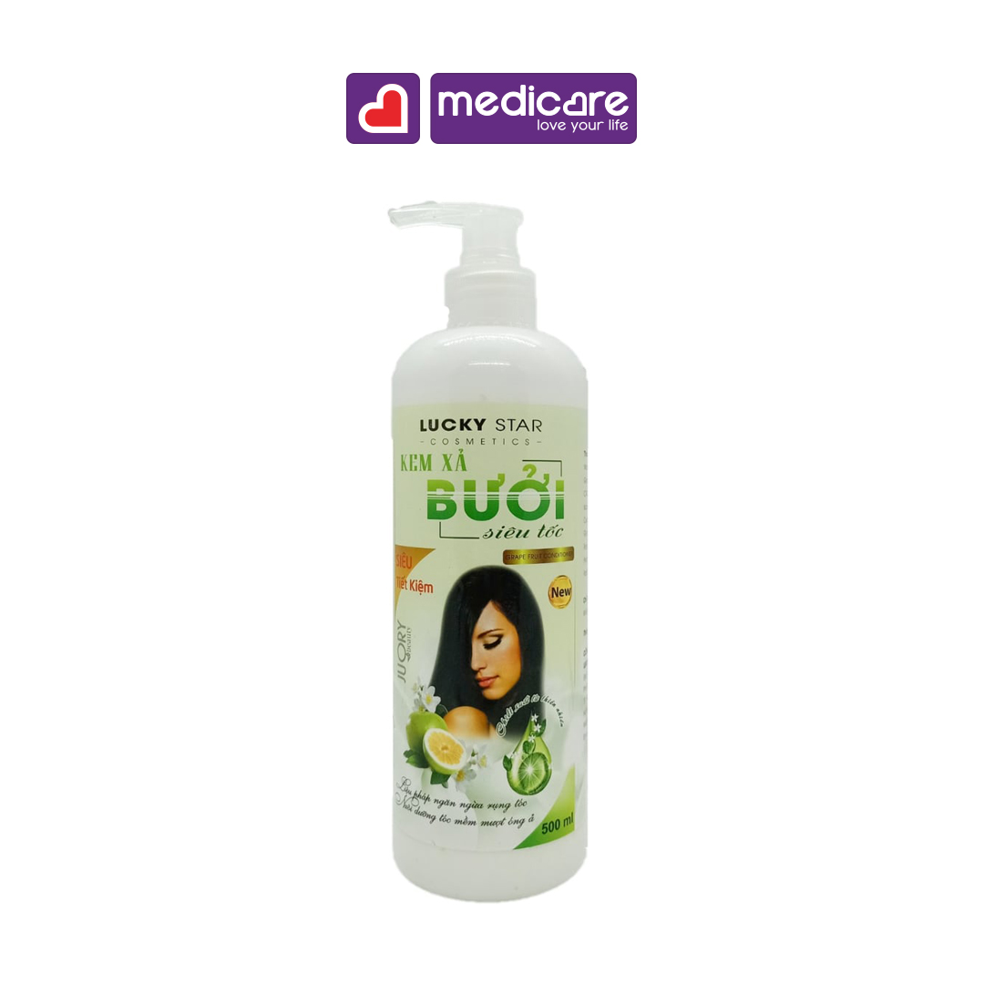 0131933 Kem Xả Luckt Star Bưởi 500ml