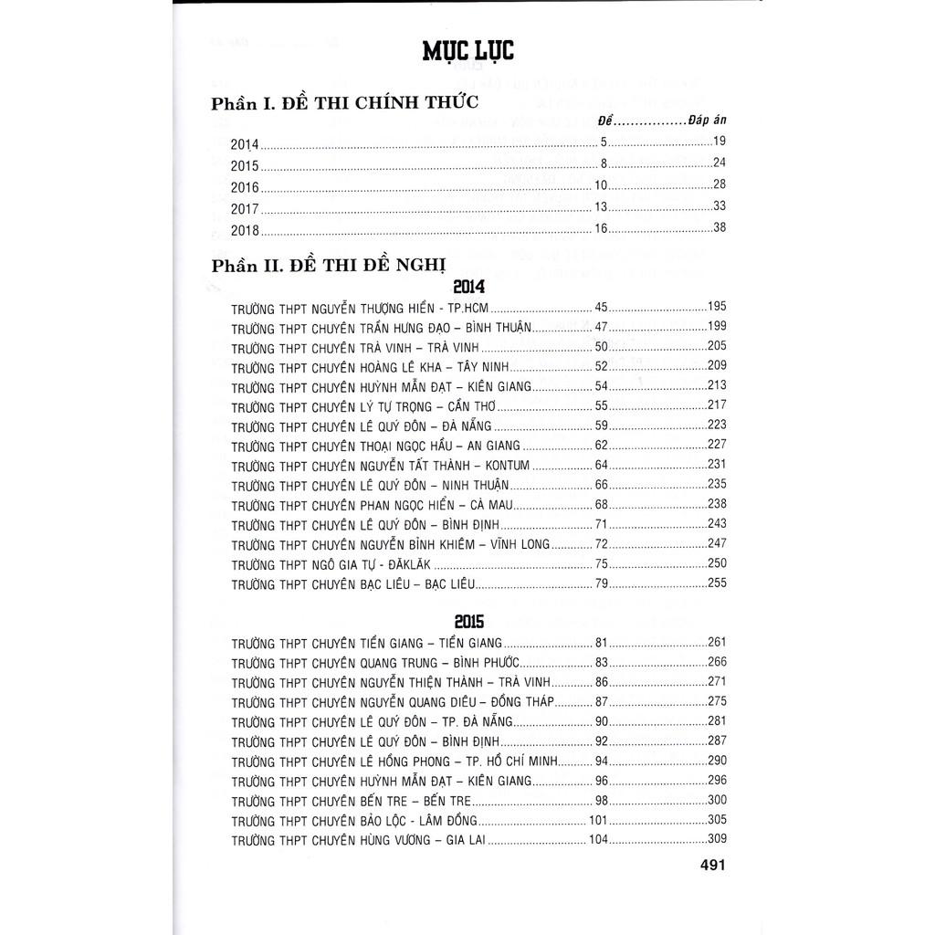 Sách - Tổng tập đề thi Olympic 30 tháng 4 Sinh học 10 (2014 - 2018)