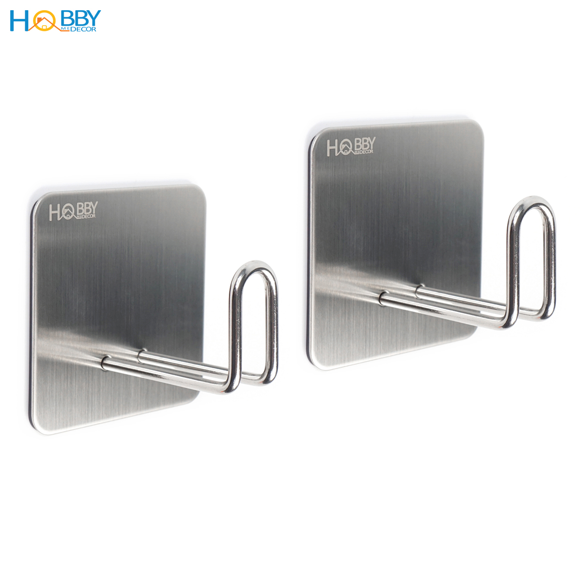 Combo 2 móc treo đồ bếp nam châm hít mạnh Hobby Home Decor MTDN - loại inox 304 và nam châm vĩnh cửu