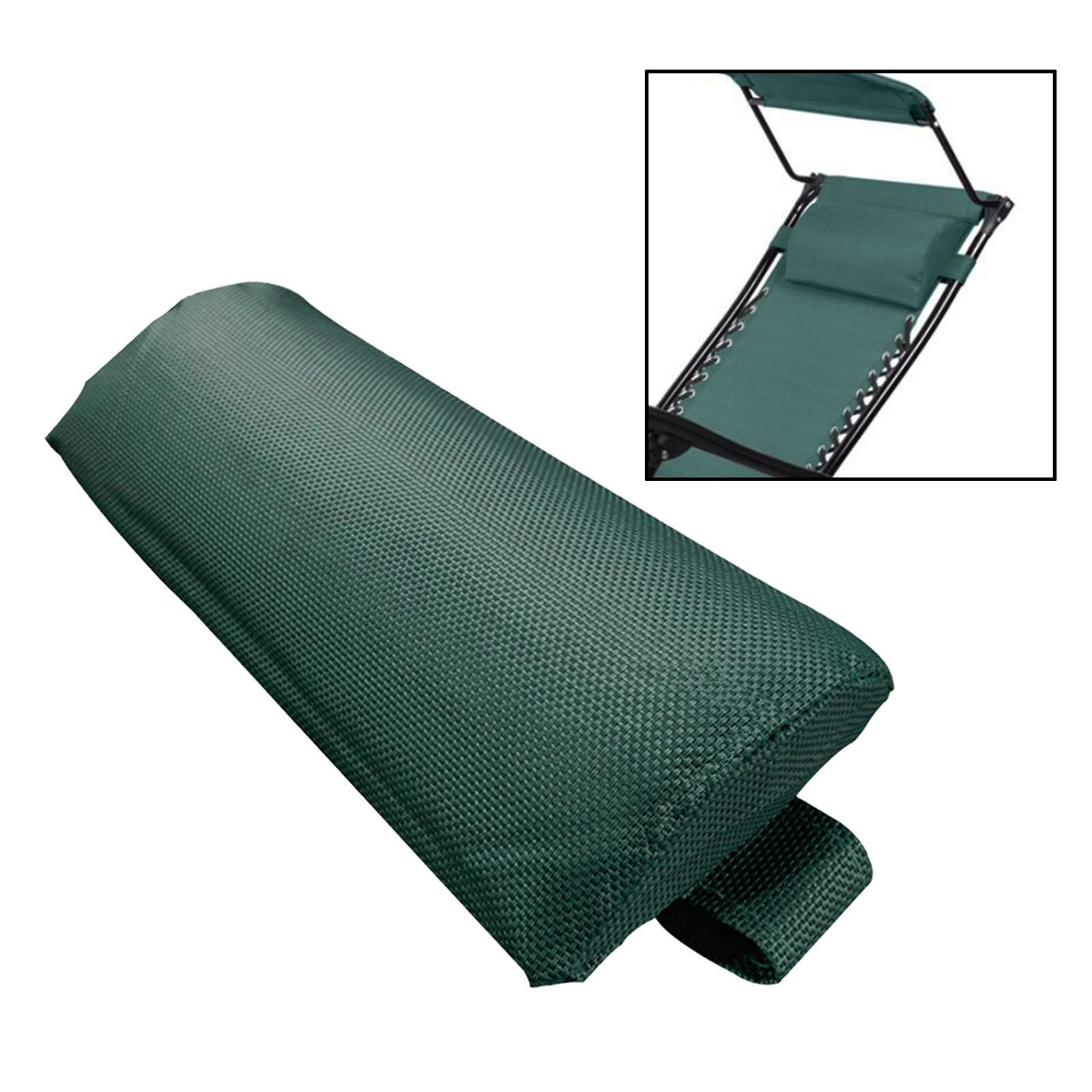 2x Headrest Pillow for Reclining Lounge Folding Chair Recliner Neck Pillow