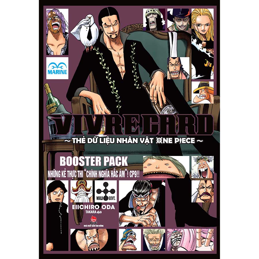 Vivre Card - Thẻ Dữ Liệu Nhân Vật One Piece Booster Pack - Những Kẻ Thực Thi &quot;Chính Nghĩa Hắc Ám&quot;! CP9!!