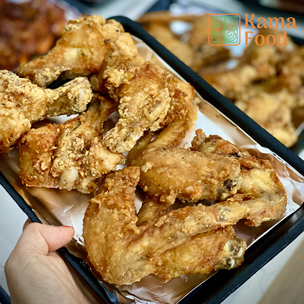 Cánh gà tươi chiên mắm