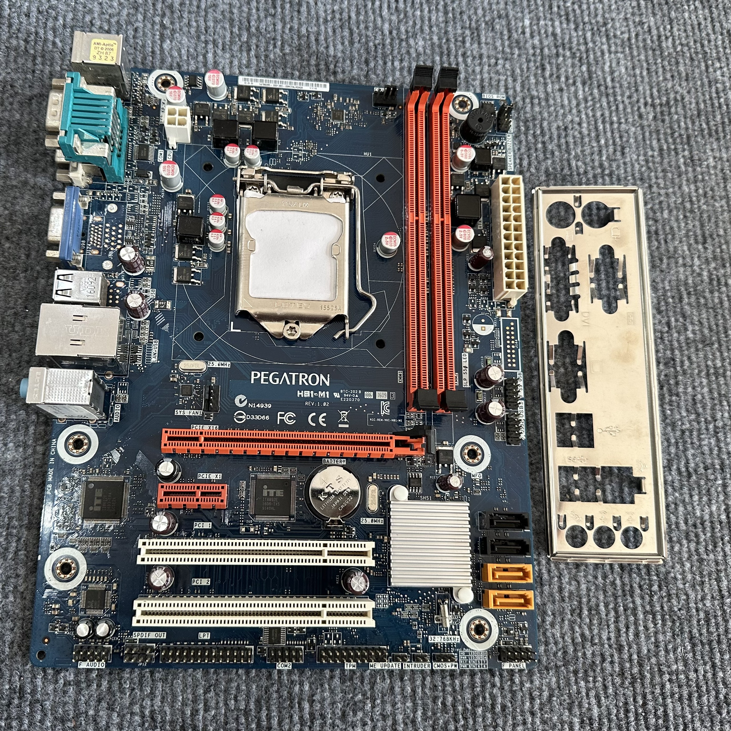 Mainboard PEGATRON H81 Socket 1150 Đẹp Keng - Hàng Nhập Khẩu