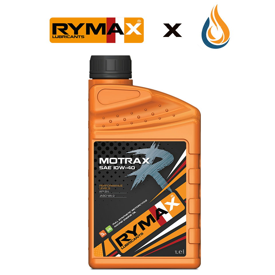 Hình ảnh Dầu nhớt xe Mô Tô PKL Rymax Motrax R ( Chai 1L, 4L ) - Dầu tổng hợp toàn phần