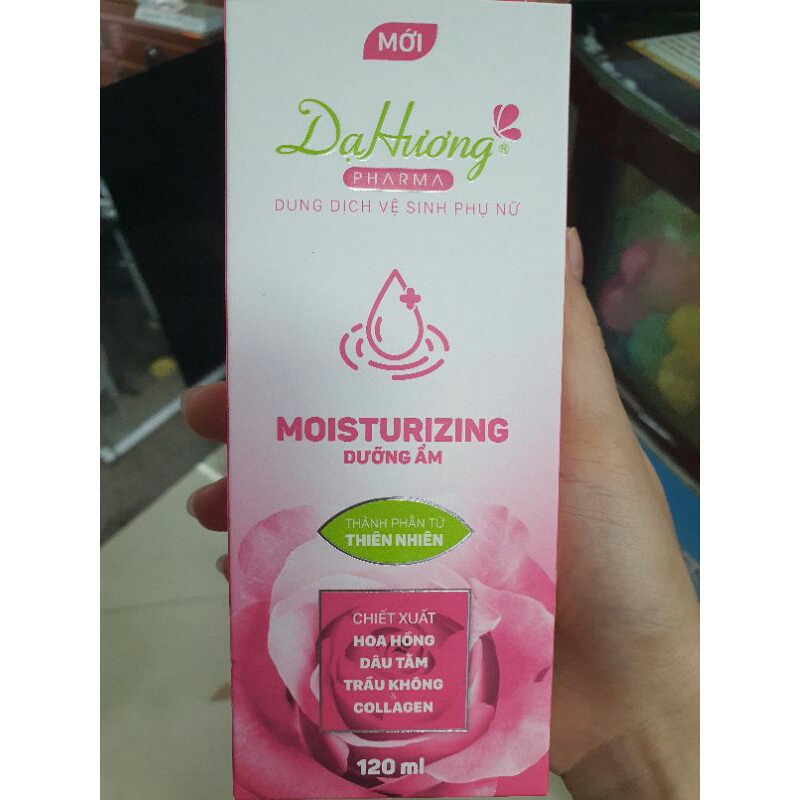 Dung dịch vệ sinh phụ nữ Dạ Hương Pharma chai 120ml