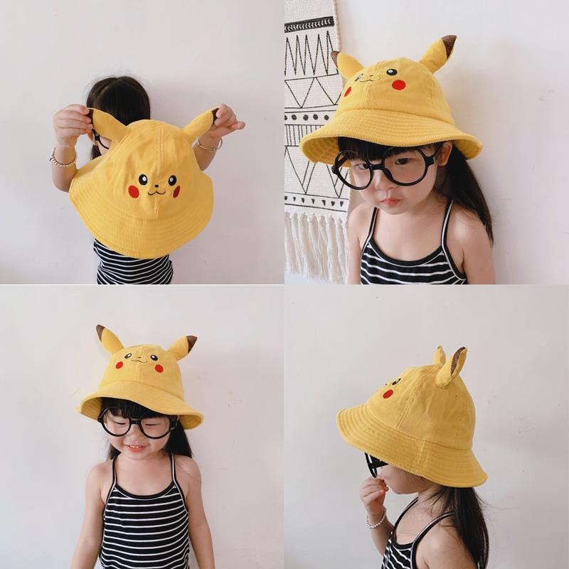 Mũ Pikachu Vành Tròn Dễ Thương Cho Bé