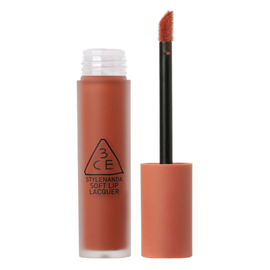 Son Kem Lì 3CE Soft Lip Lacquer - Tawny Red