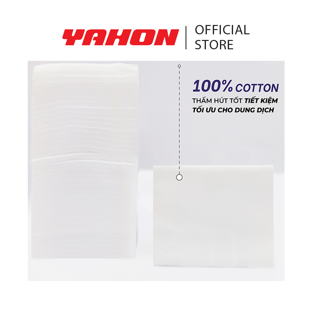 Combo 6 Hộp Bông Tẩy Trang Ép Biên POP-PUF, 100 Miếng/Hộp