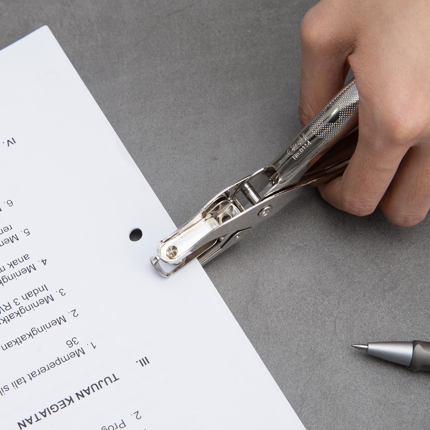 Kìm Bấm Đục Lỗ Giấy - Deli E0114