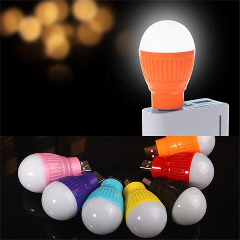 Bóng Đèn LED USB Mini Nhiều Màu Tiết Kiệm Năng Lượng