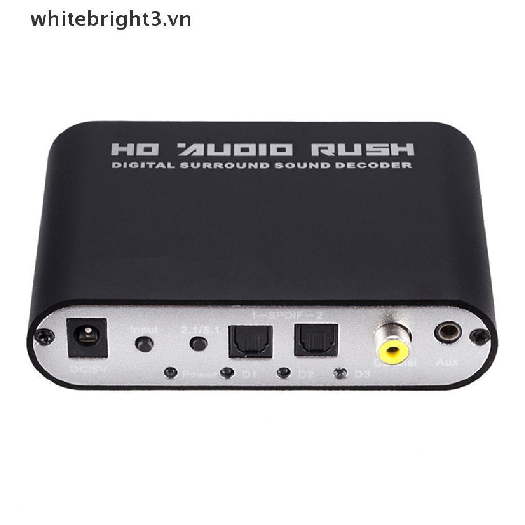 Thiết Bị Âm Thanh Kỹ Thuật Số Màu Trắng 3 5.1 AC-3 LPCM