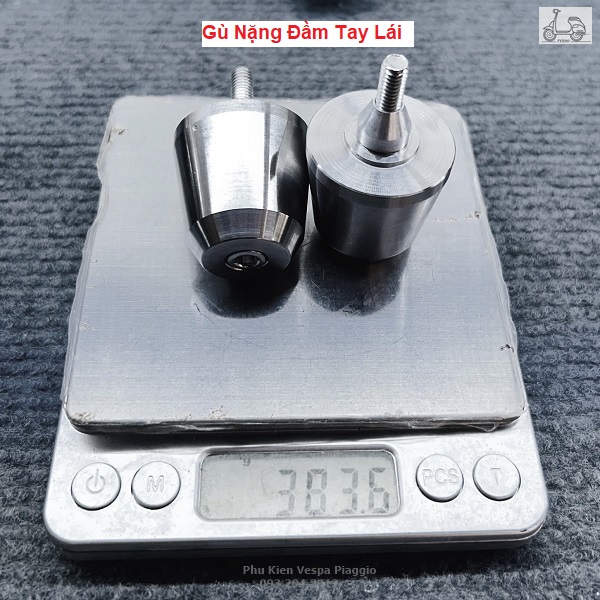 Gù Chống Rung Inox 304 M3 Cho Vespa Honda Yamaha