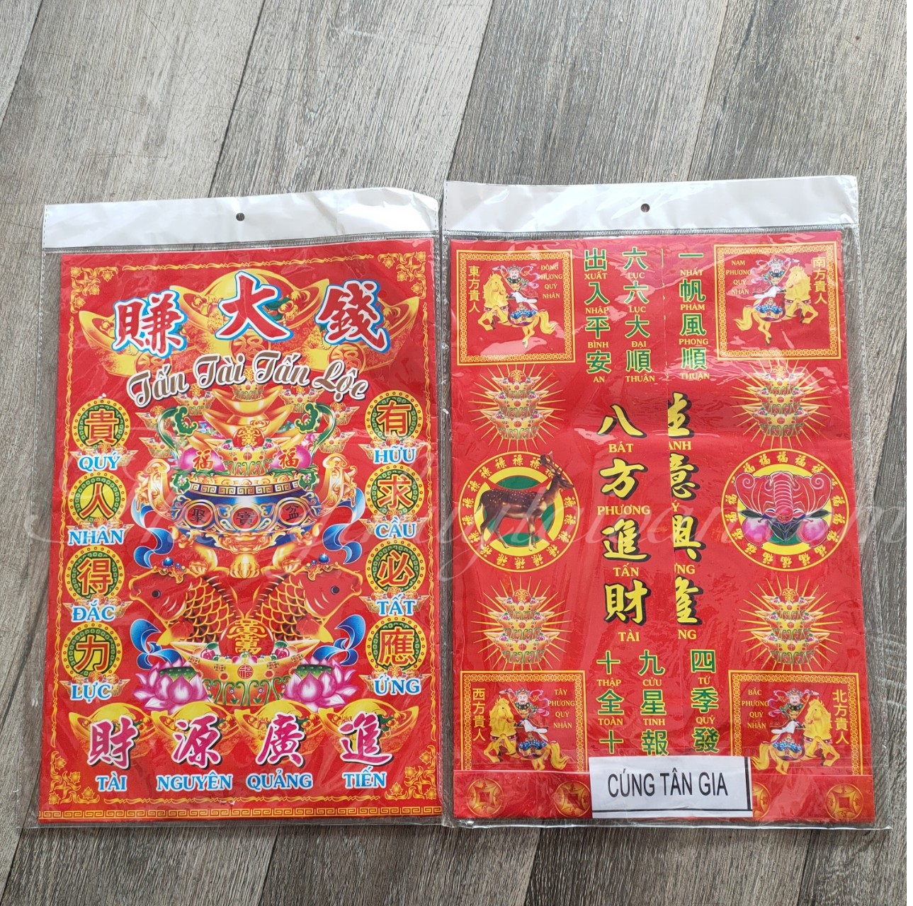 Giấy tiền cúng Nhà mới