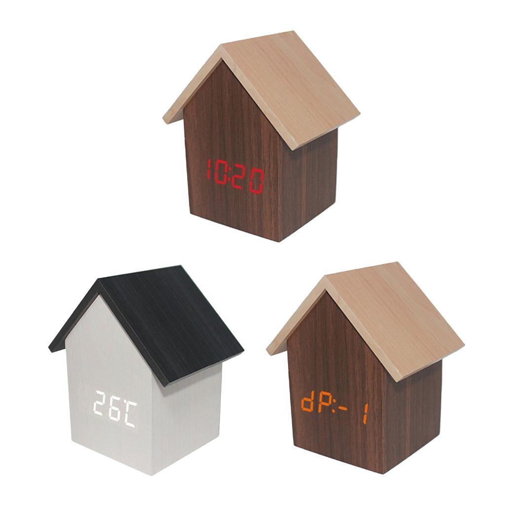 Korean Style Digital Clock Desk Electronic Alarm Timer Mantel Ornament Gift