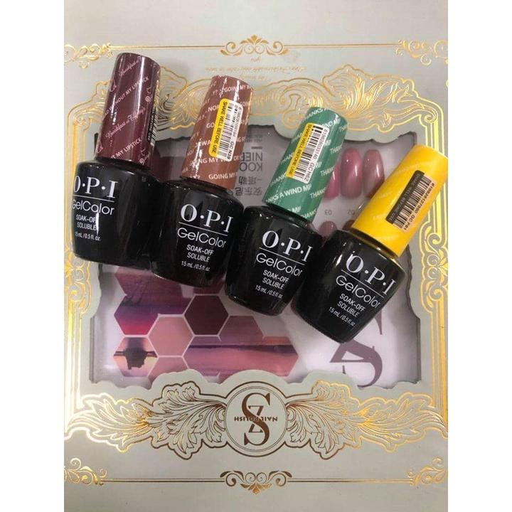 Sơn gel OPI 15ml chuẩn hàng loại 1, bóng mướt, chổi xịn