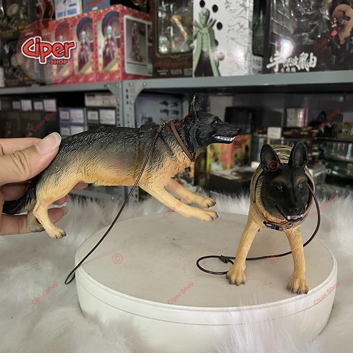 Mô hình Chó săn 1:6 - Po li ce Dog 1:6