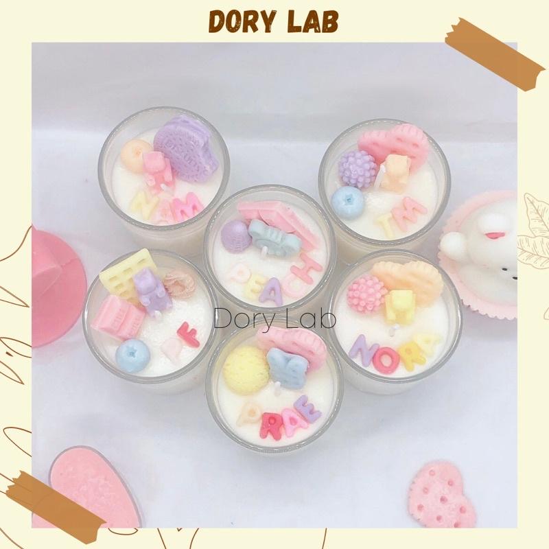 Nến Thơm Ly Mix Topping Theo Yêu Cầu Handmade, Quà Tặng Độc Đáo - Dory Lab