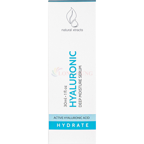 Serum cấp ẩm sâu Natural Xtracts Hyaluronic Deep Moisture Serum giúp làm dịu và dưỡng ẩm (30ml) - Hàng chính hãng