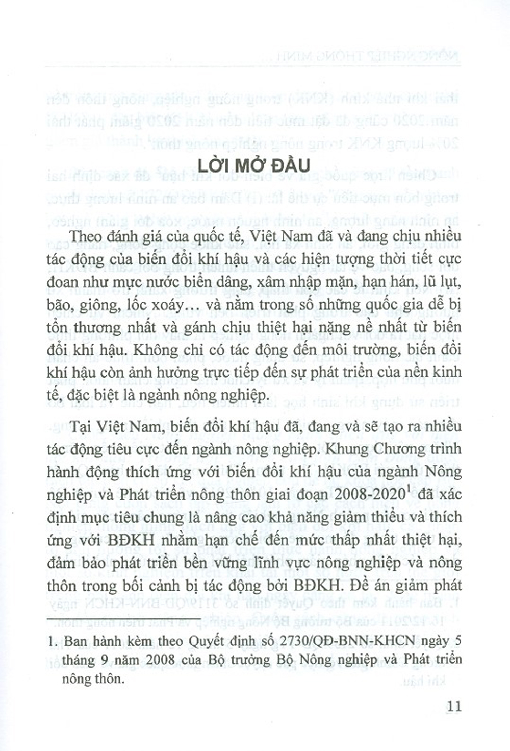 Nông Nghiệp Thông Minh Thích Ứng Với Biến Đổi Khí Hậu: Trường Hợp Nghiên Cứu Tỉnh Lâm Đồng (Sách Chuyên Khảo)