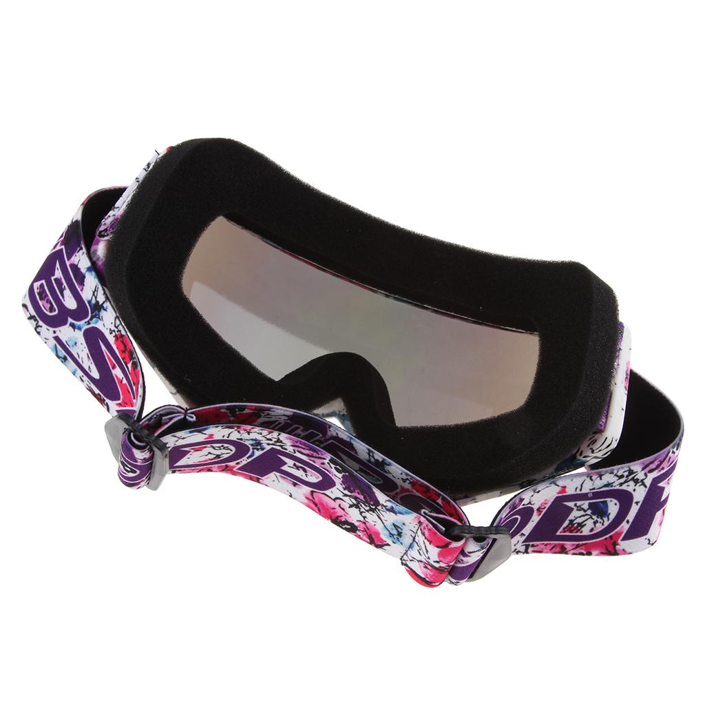 Unisex Motorcycle Goggles Dirt Bike Goggles Grip for ATV Motocross Goggles Glasses Lens Kit Fit for Men Women Youth