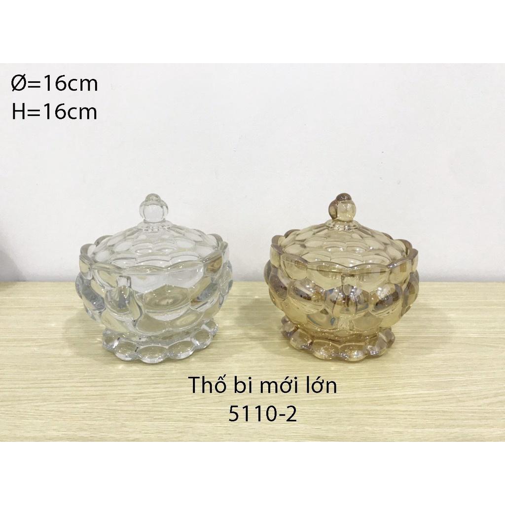 Thố Bi Mứt Tết Pha Lê Cao Cấp (5110-2)