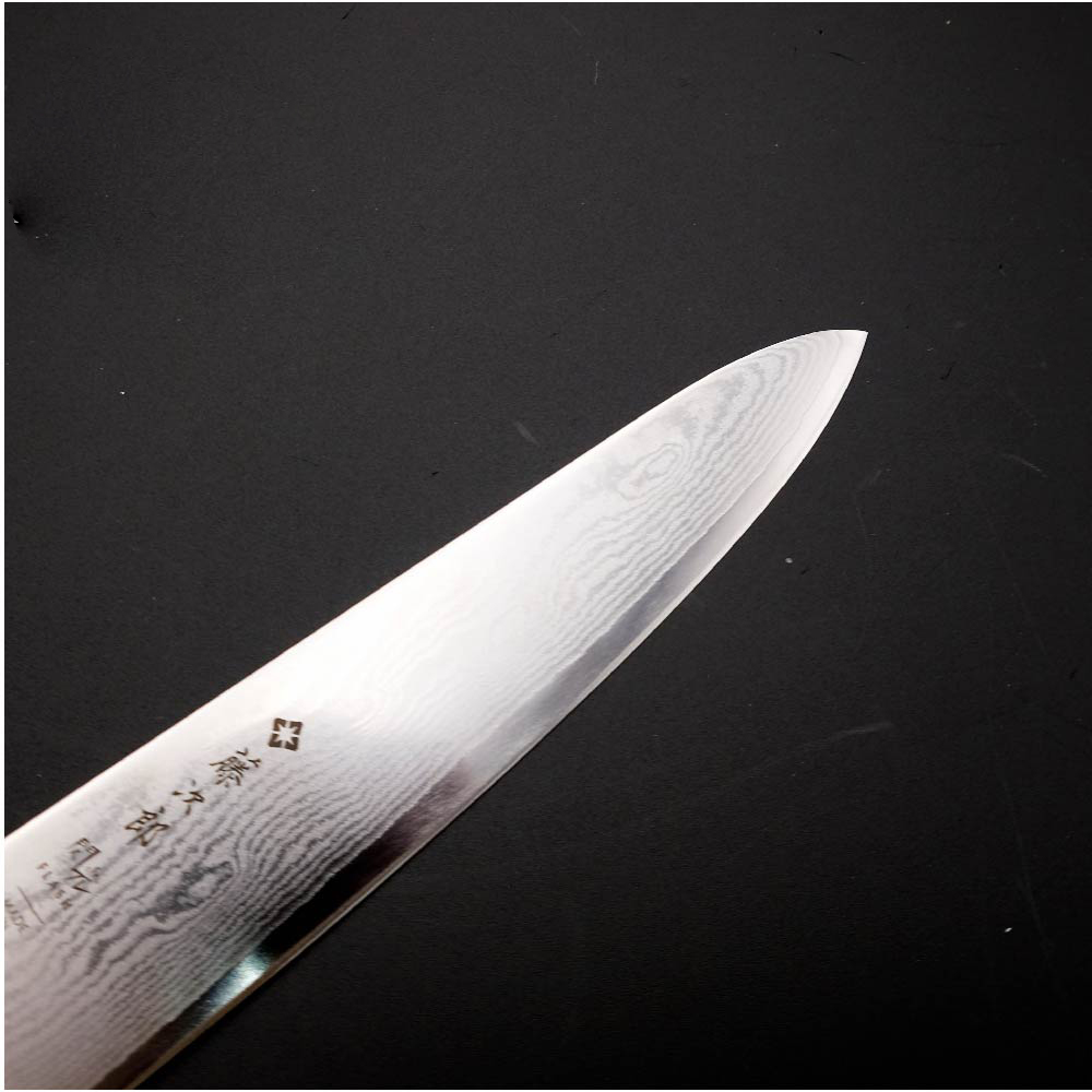 Dao bếp Nhật cao cấp Tojiro Flash 63 lớp Damascus VG10 Utility FF-UT150 (150mm) - dao bếp Nhật chính hãng