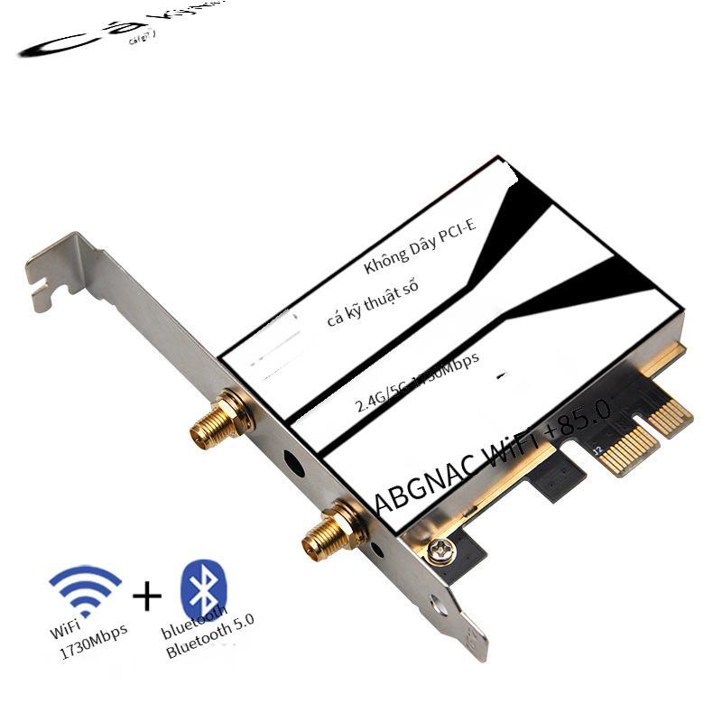 Giao hàng nhanh Magic 9260 module máy tính để bàn PCI-E tần số kép card mạng không dây WIFI1730 + Bluetooth