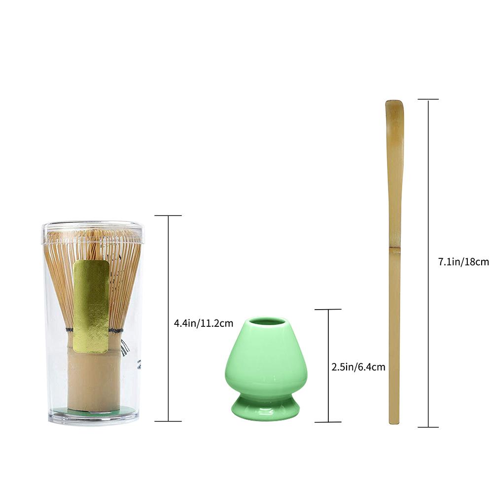 Bột Trà Xanh Matcha Nhật Bản Đánh Matcha Tre Đánh Tre Chasen Hữu Ích Dụng Cụ Cọ Phụ Kiện Nhà Bếp Khuấy Đều Trà Bàn Chải