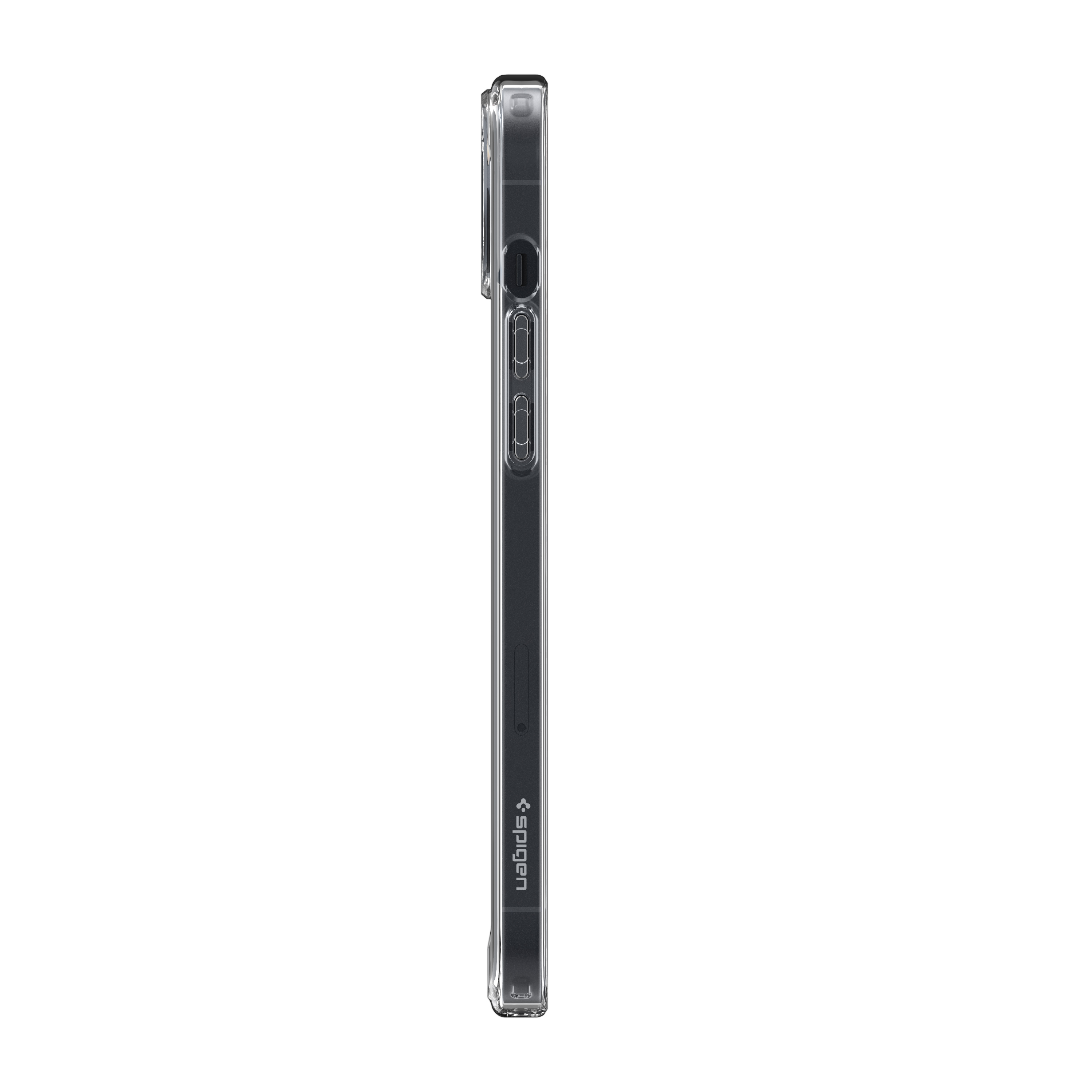 Ốp lưng Spigen Crystal Hybrid Magfit cho iPhone 14/14 Plus/ 14 Pro/14 Pro Max - Thiết kế trong suốt, hỗ trợ sạc không dây, chống sốc, chống bẩn, viền camera cao -Hàng chính hãng