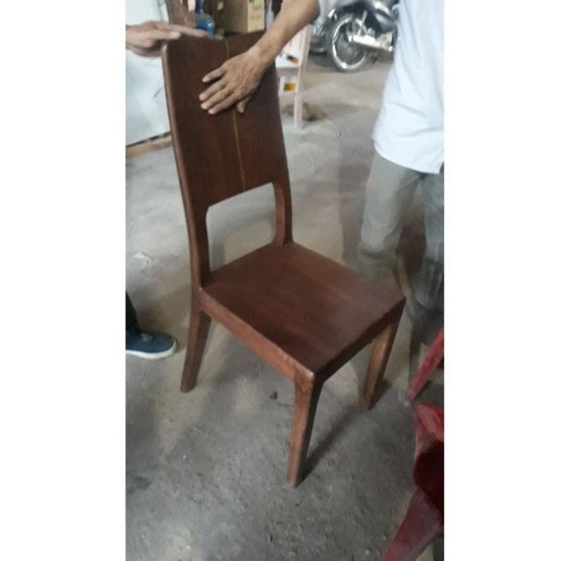 Bộ Bàn Ăn Mặt Đá, Chân Hươu, 6 Ghế Liền, Tựa Liền