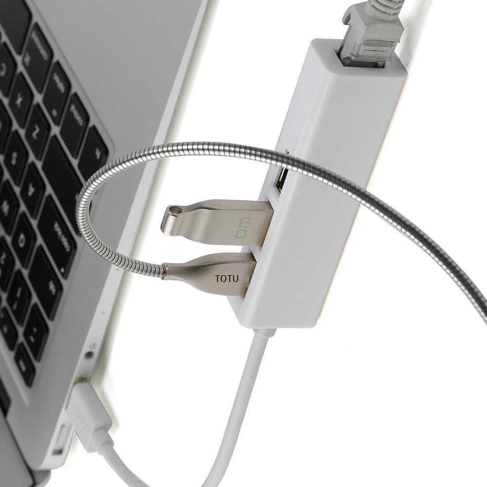 Phong cách mới nhất USB 100M Gigabit card mạng có dây RJ45 cáp mạng giao diện trung tâm chuyển đổi Ethernet không ổ đĩa RTL8152B