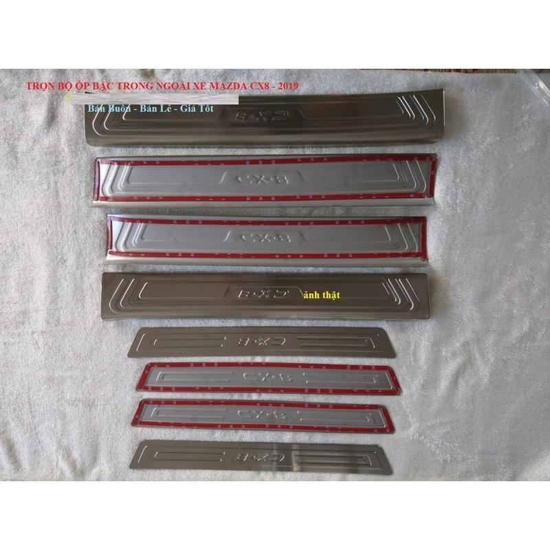 Ốp bậc CX8 2019 - Ốp bậc xe cx8 - Ốp bậc trong ngoài cx8