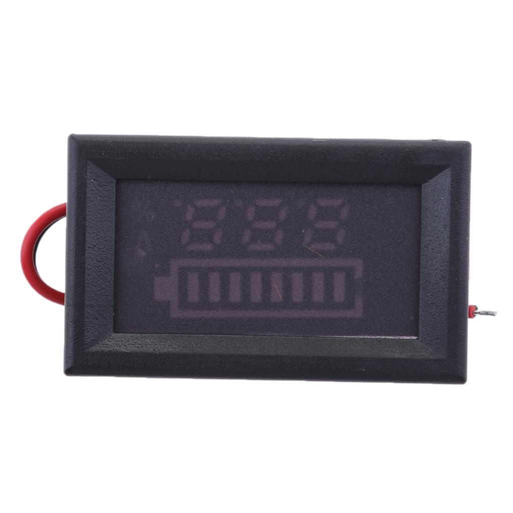 LCD Digital Volt Voltage Watt Power Meter Voltmeter Battery Capacity 60V