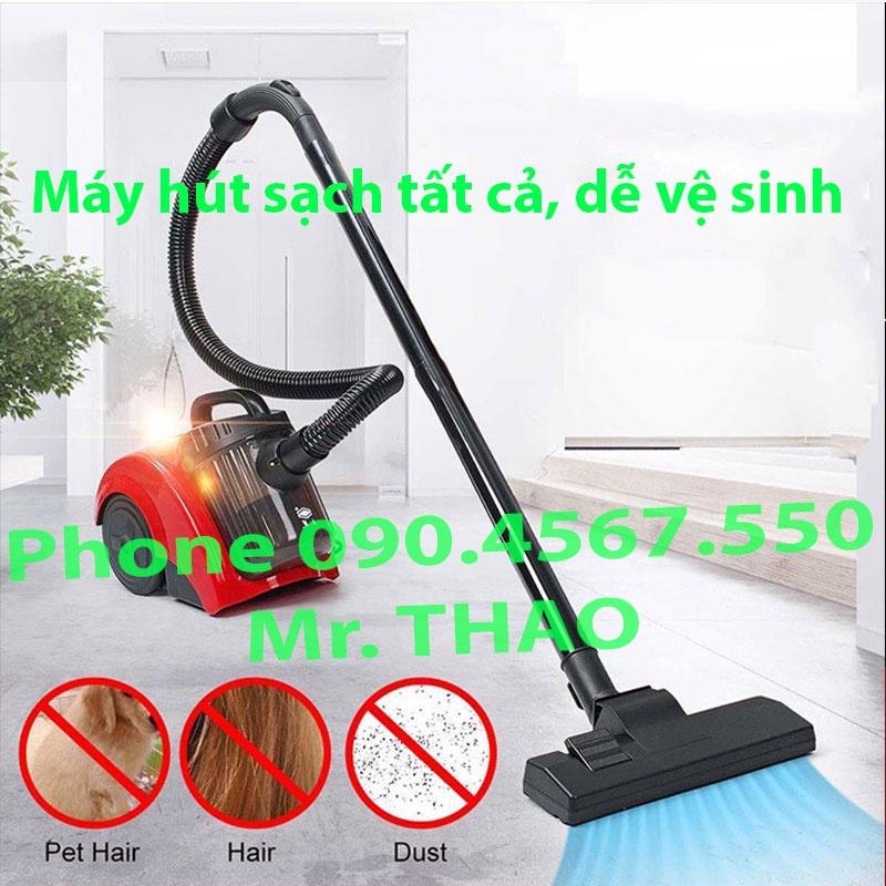 Máy hút bụi công suất 1000W lực hút cực khỏe , Máy Hút Bụi Gia Đình 17000 Pa
