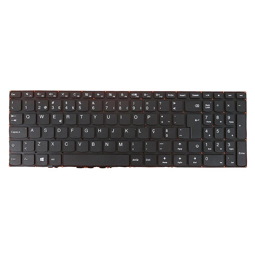 Replacement Black Keyboard Portuguese for Lenovo IdeaPad 110-15IBR Series