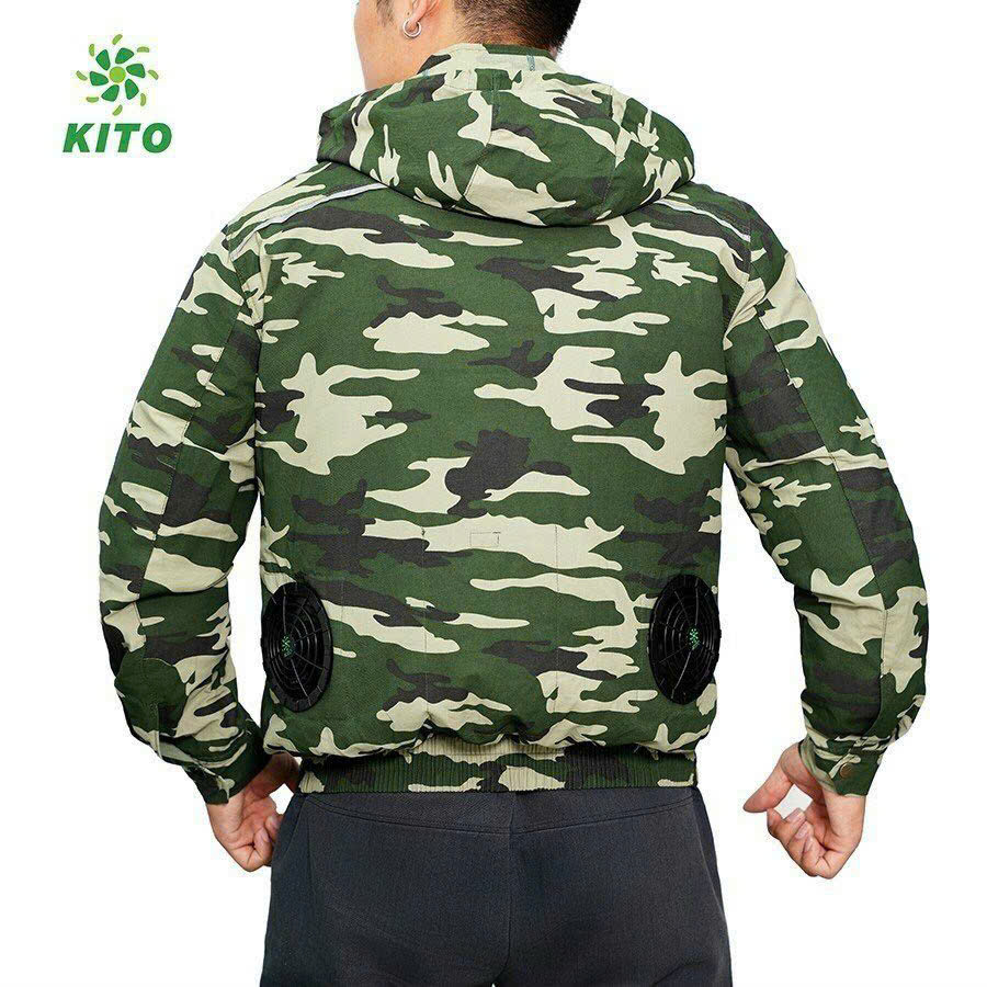 Áo điều hòa KITO chính hãng không phụ kiện chất lượng cao giúp giảm nhiệt cơ thể,áo 100% Cotton ( Áo không quạt )