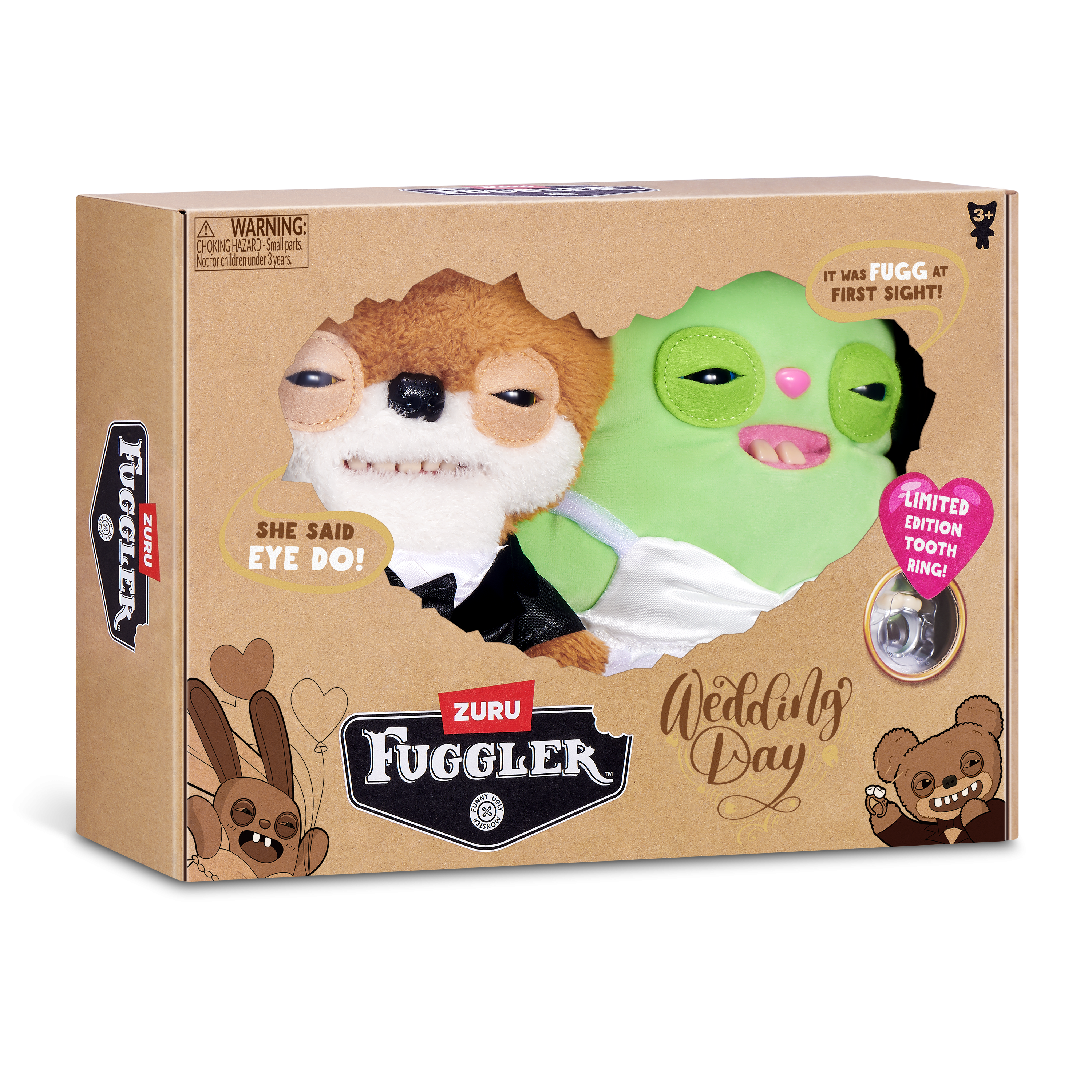 Đồ Chơi Sưu Tầm Đám Cưới Quái Thú Fuggler Wedding Fuggs 9 Inch - Zuru Toys 15757