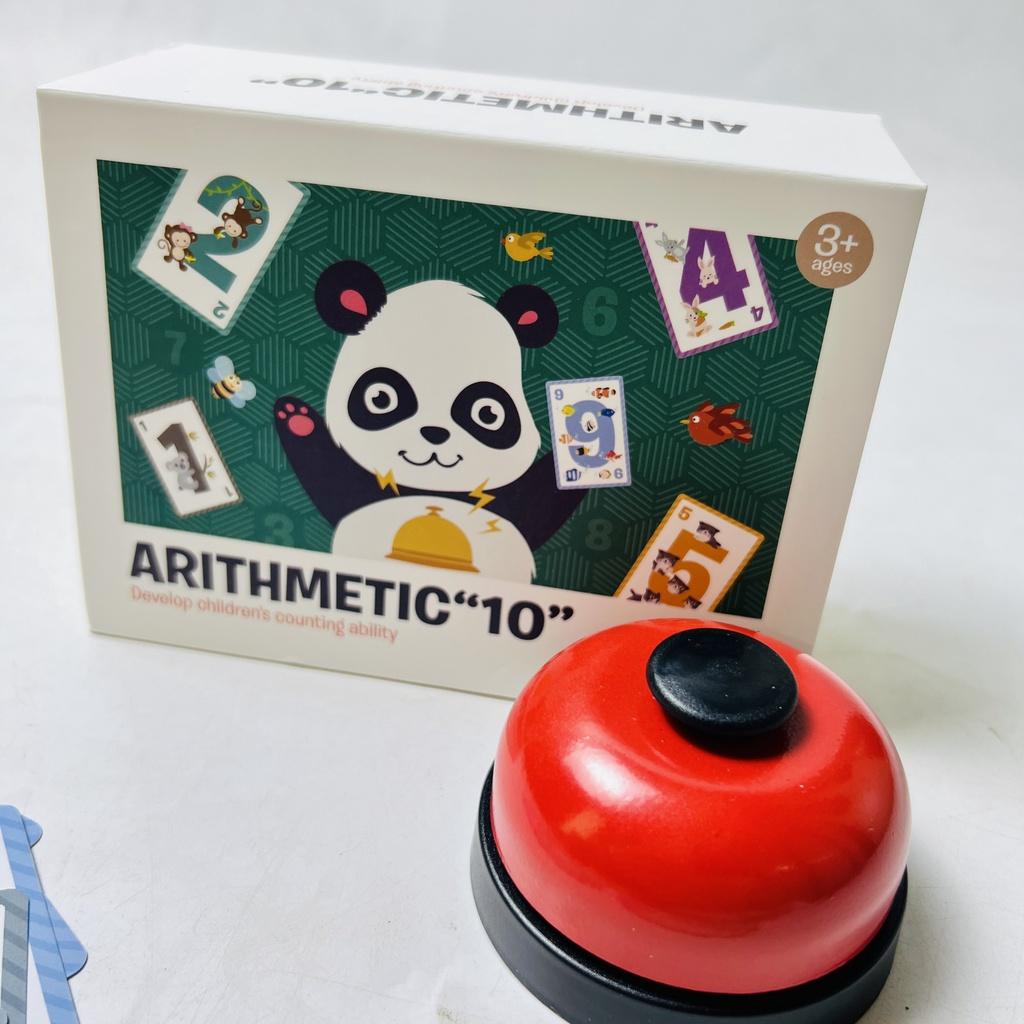 ĐỒ CHƠI TOÁN HOC CRAZY COUNTING CỘNG TRỪ TRONG PHẠM VI 10 KÈM CHUÔNG GIÚP BÉ PHÁT TRIỂN TƯ DUY