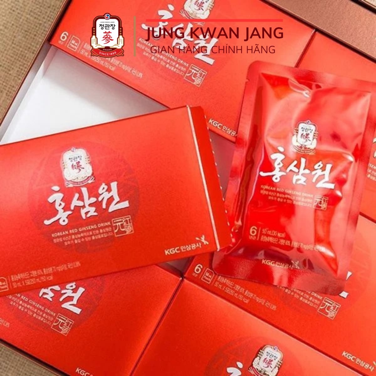 Nước Hồng Sâm Won KGC Jung Kwan Jang 70ml x 30 Gói