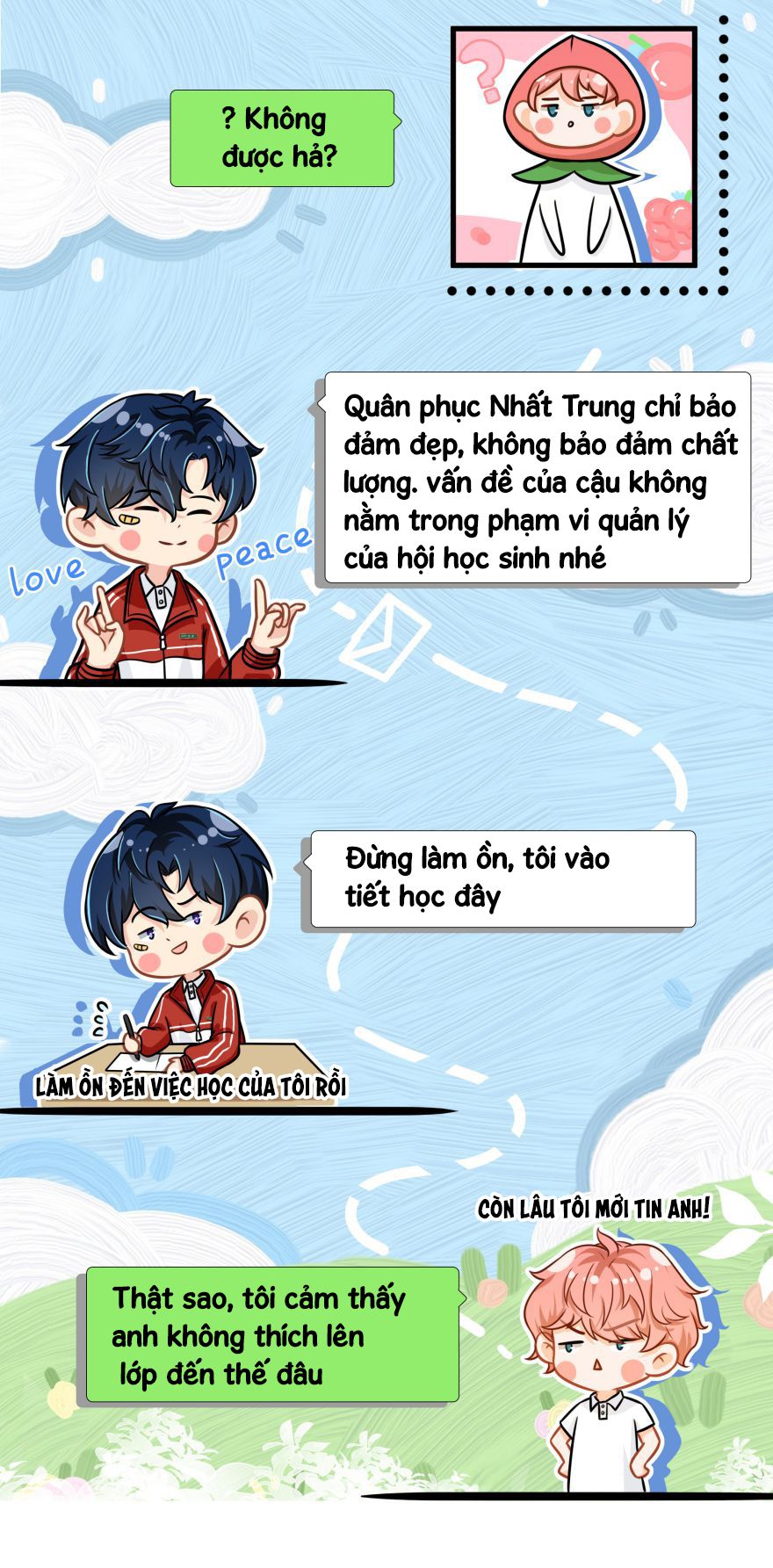 Tín Tức Tố Nói Chúng Ta Không Thể chapter 9