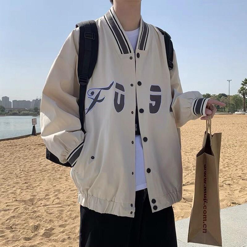 Áo khoác dù bomber in 092 dù hai lớp 2 size L,XL nam nữ