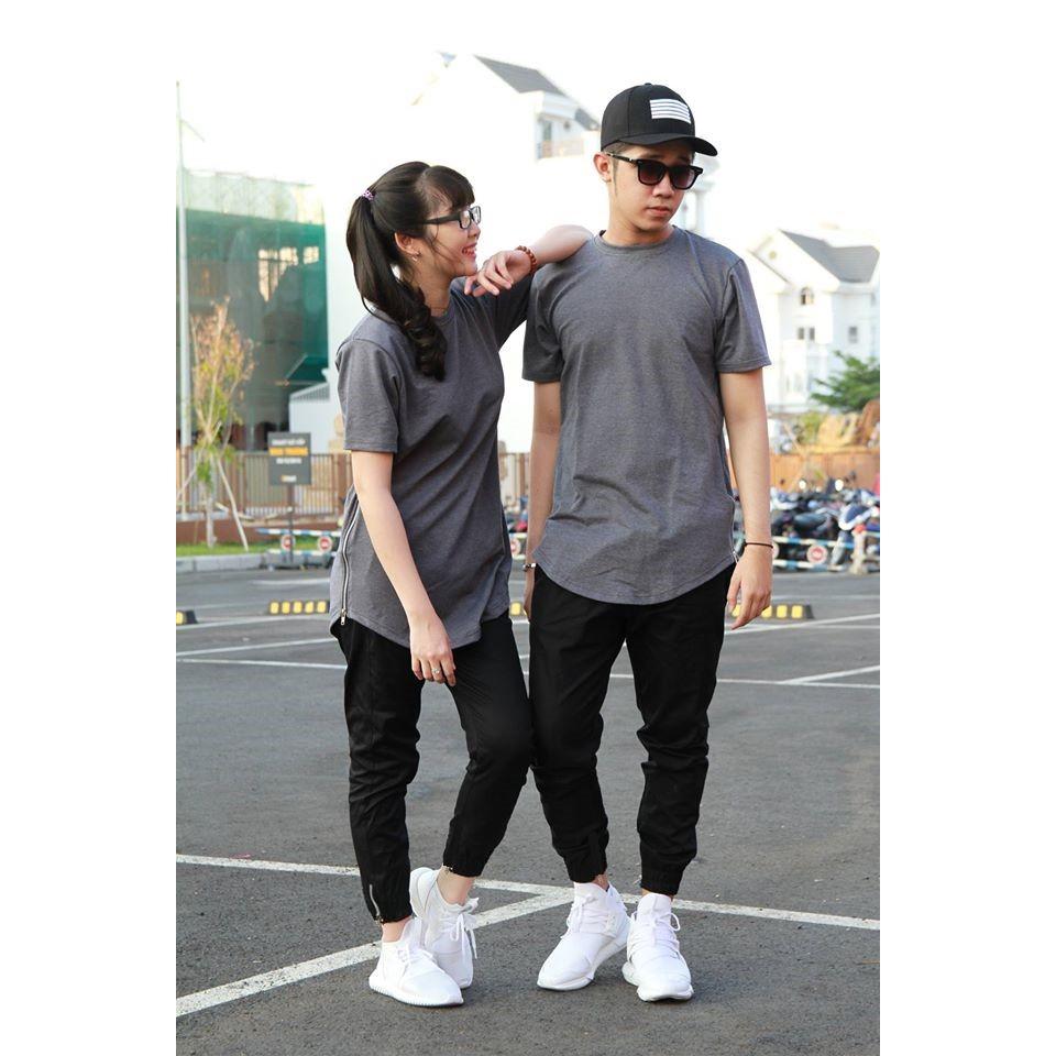 Quần jogger kaki trơn co giãn unisex