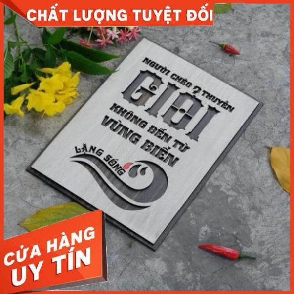 Tranh Slogan treo tường bằng Gỗ nội dung truyền cảm hứng
