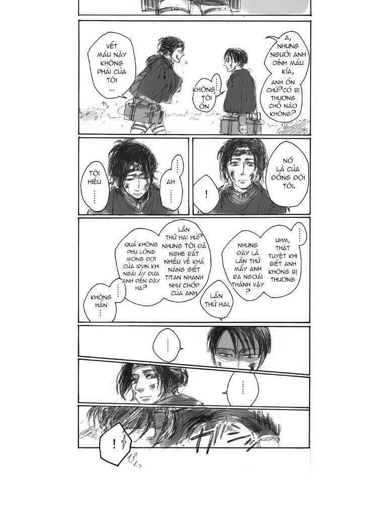 tấn công người khổng lồ - doujinshi levihan chapter 12 2