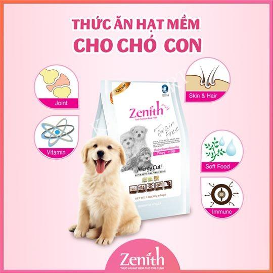 Zenith Dog Puppy 1.2kg - Thức Ăn Hạt Mền Cho Chó Con 1.2kg