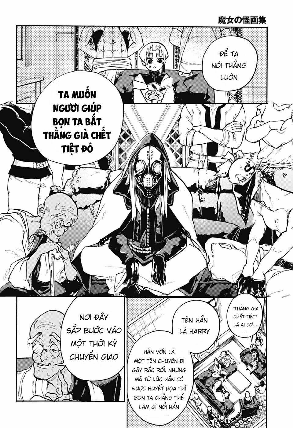 những bức họa quái dị của phù thủy chapter 9 23
