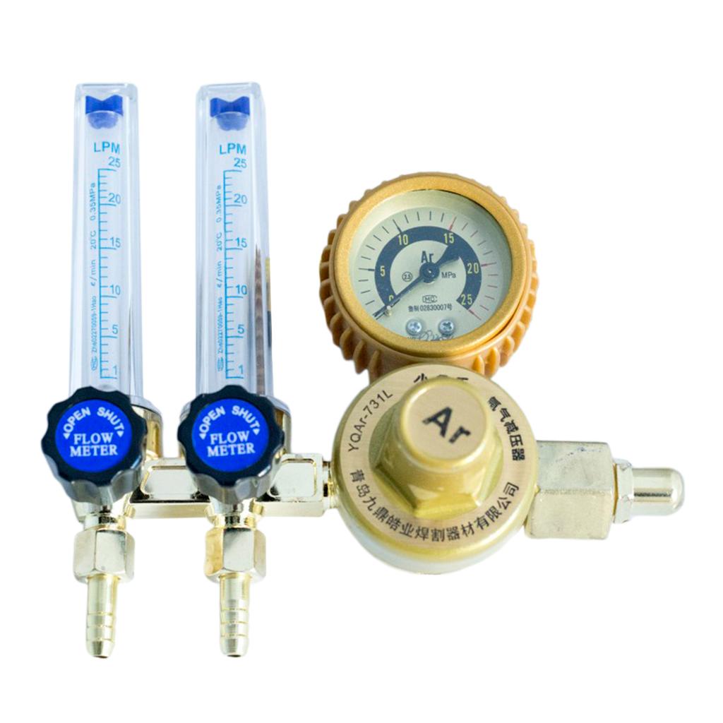 MIG TIG Stainless Steel Argon Co2 Weld Pressure Regulator Meter 0-25Mpa