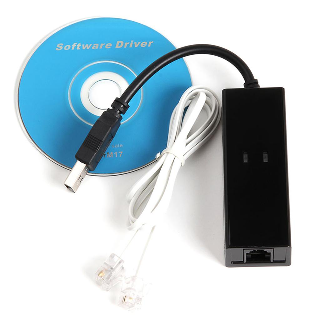 USB 2.0 56k External Cable Adapter For Windows XP